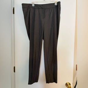 Premise Gray Skinny Dress Pants Taper Leg 16w